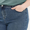 Jeans regular taille haute denim dirty femme grande taille