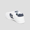 Tennis basses à lacets blanc homme