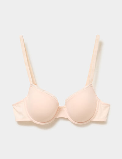 Soutien-gorge embo&icirc;tant padd&eacute; rose clair femme