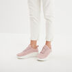 Baskets running Skechers Bobs Flex rose poudrée femme