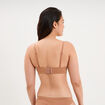 Soutien-gorge bandeau microfibre vieux rose femme