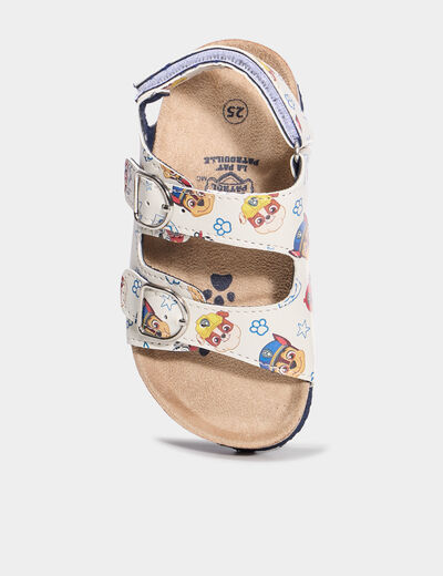 Sandales à scratchs Paw Patrol sable garçon