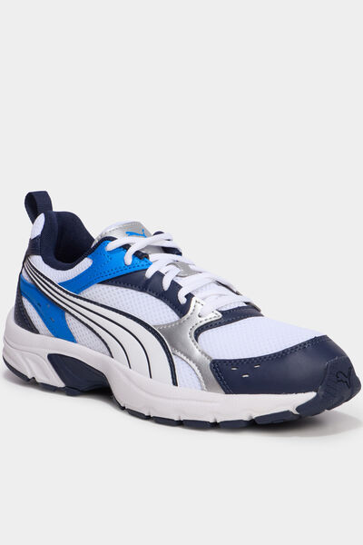 Baskets running &agrave; lacets Puma Milenio bleu electrique gar&ccedil;on