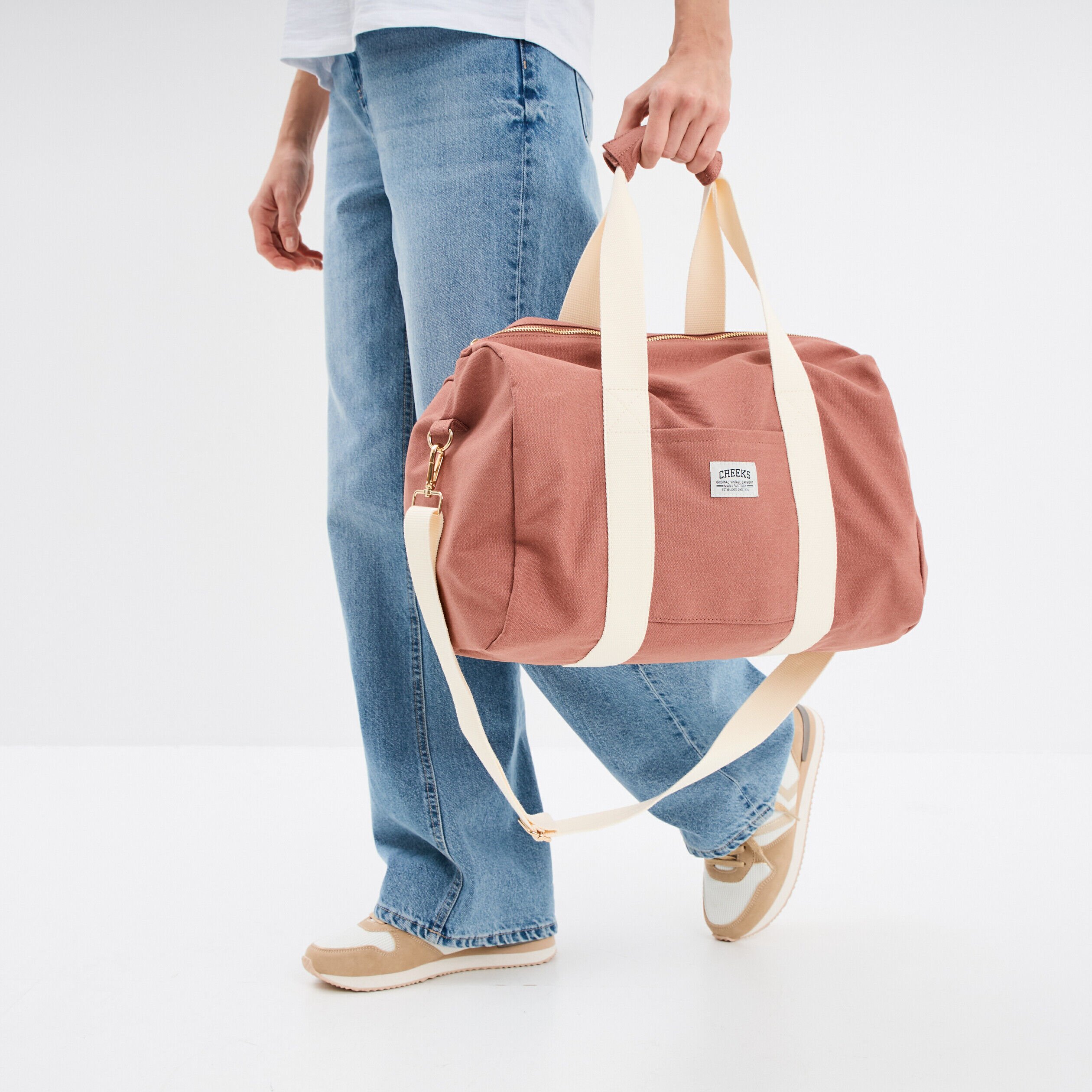 Sac bowling vieux rose femme CREEKS