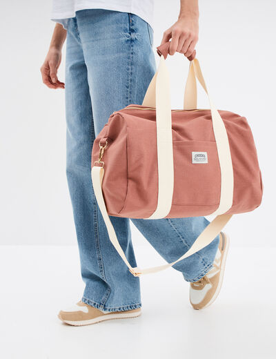 Sac bowling vieux rose femme