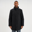 Parka 3-en-1 d&eacute;perlante noir homme