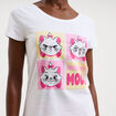 Ensemble pyjama Les Aristochats Marie blanc femme