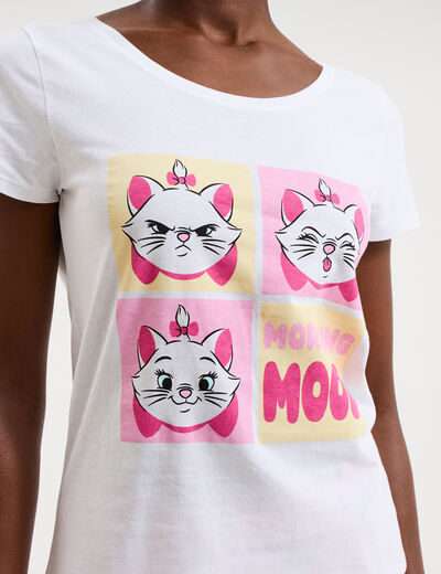 Ensemble pyjama Les Aristochats Marie blanc femme