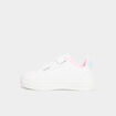 Tennis basses à scratchs Stitch blanc fille