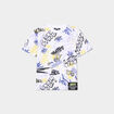 T-shirt col rond manches courtes Liberto blanc garçon