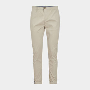 pantalon chino slim stretch beige homme Pantalon chino slim stretch beige homme