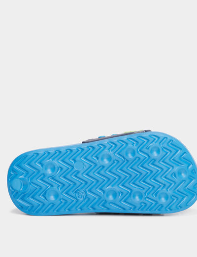 Claquettes de plage bleu garçon