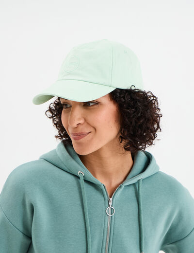 Casquette Creeks vert clair femme