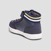 Baskets montantes bleu marine gar&ccedil;on