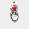 Baskets montantes zippées Mickey multicolore bébé garçon