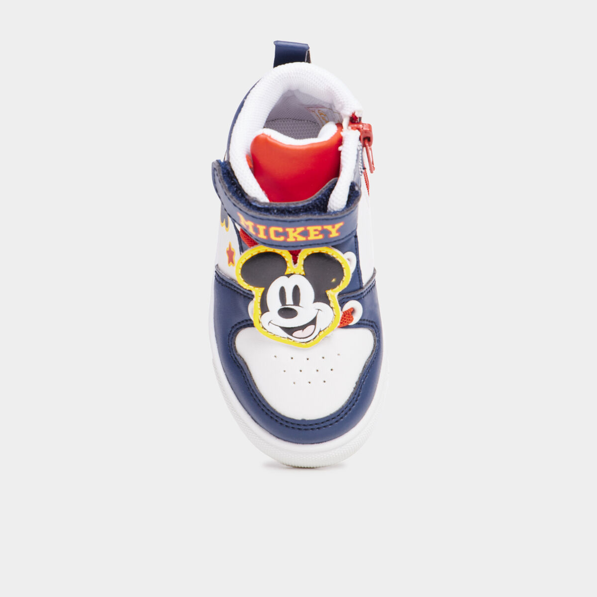 Baskets montantes zippées Mickey multicolore bébé garçon