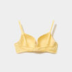 Lot 2 soutiens-gorge corbeille dentelle jaune clair femme