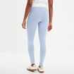 Legging taille haute bleu clair femme