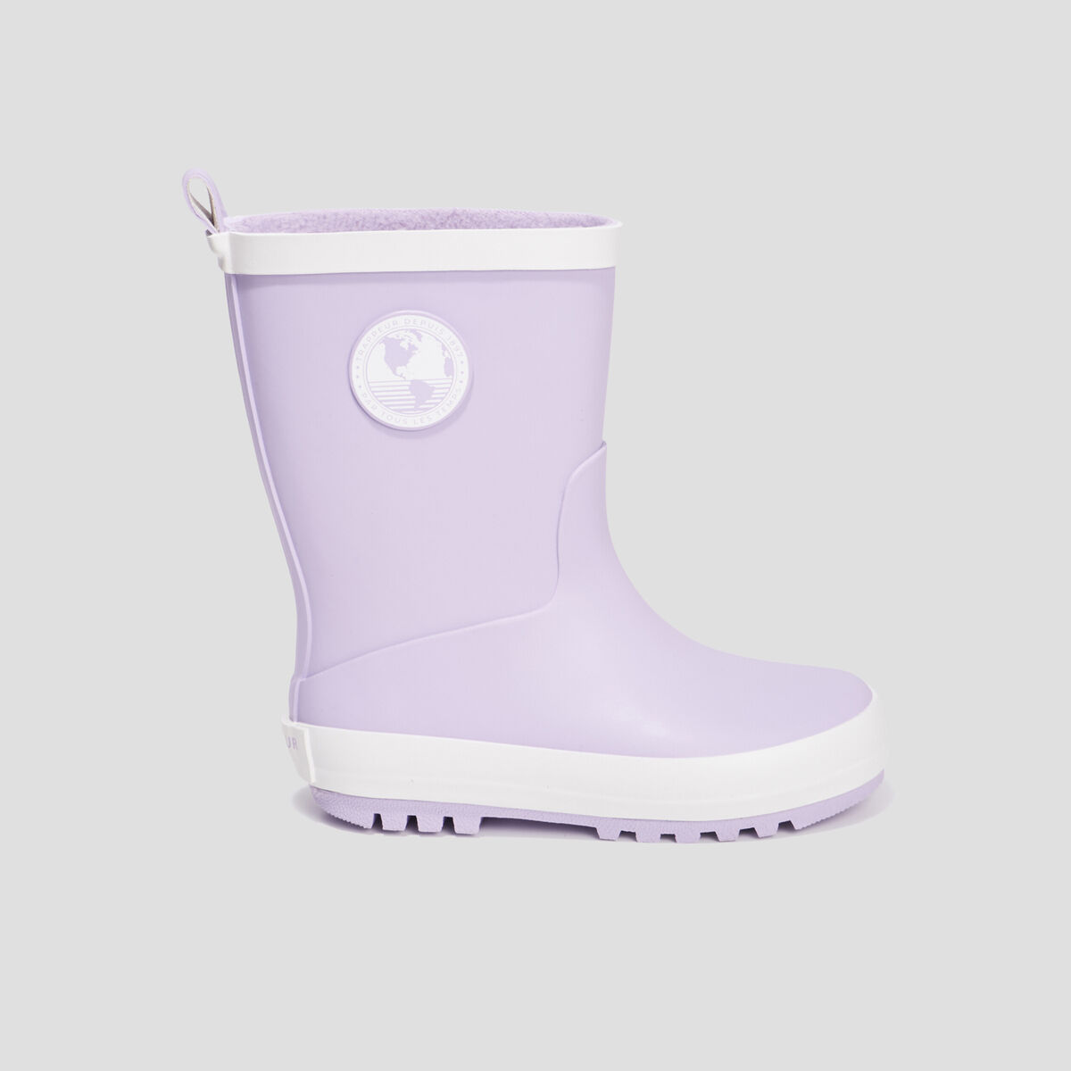 Bottes de pluie Trappeur parme fille