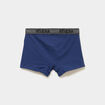 Lot 4 boxers coton stretch Athena bleu homme