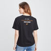 T-shirt manches courtes Naruto noir femme