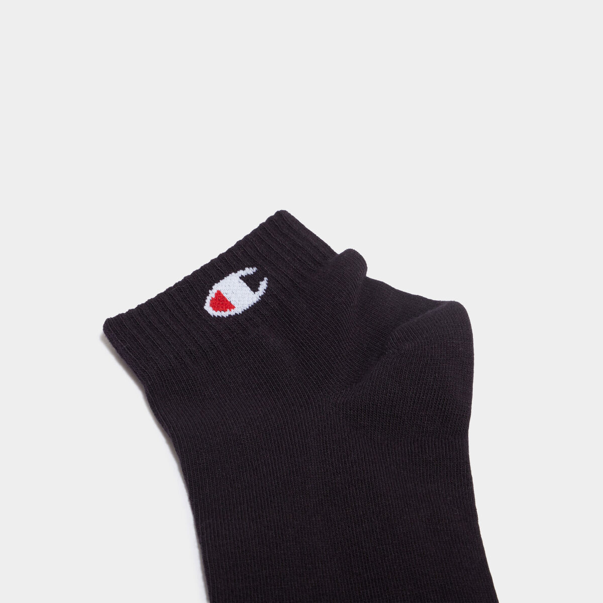 Lot 3 paires socquettes Champion noir homme