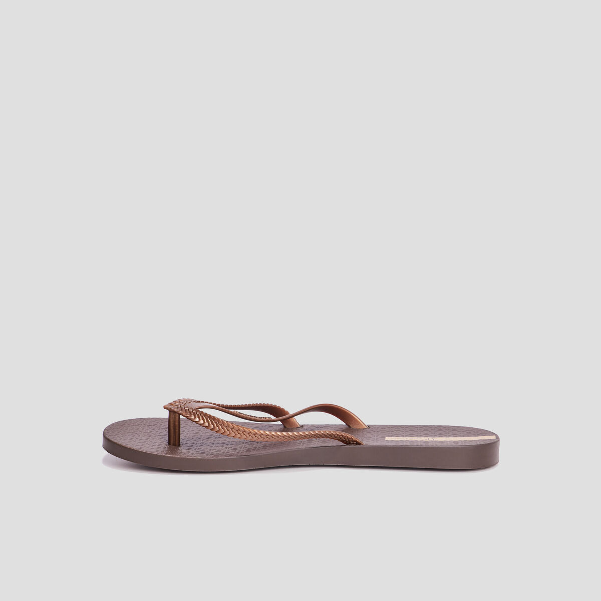 Tongs double bride Ipanema marron femme