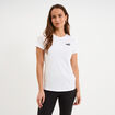 T-shirt manches courtes coton Puma blanc femme