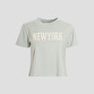 T-shirt manches courtes vert femme