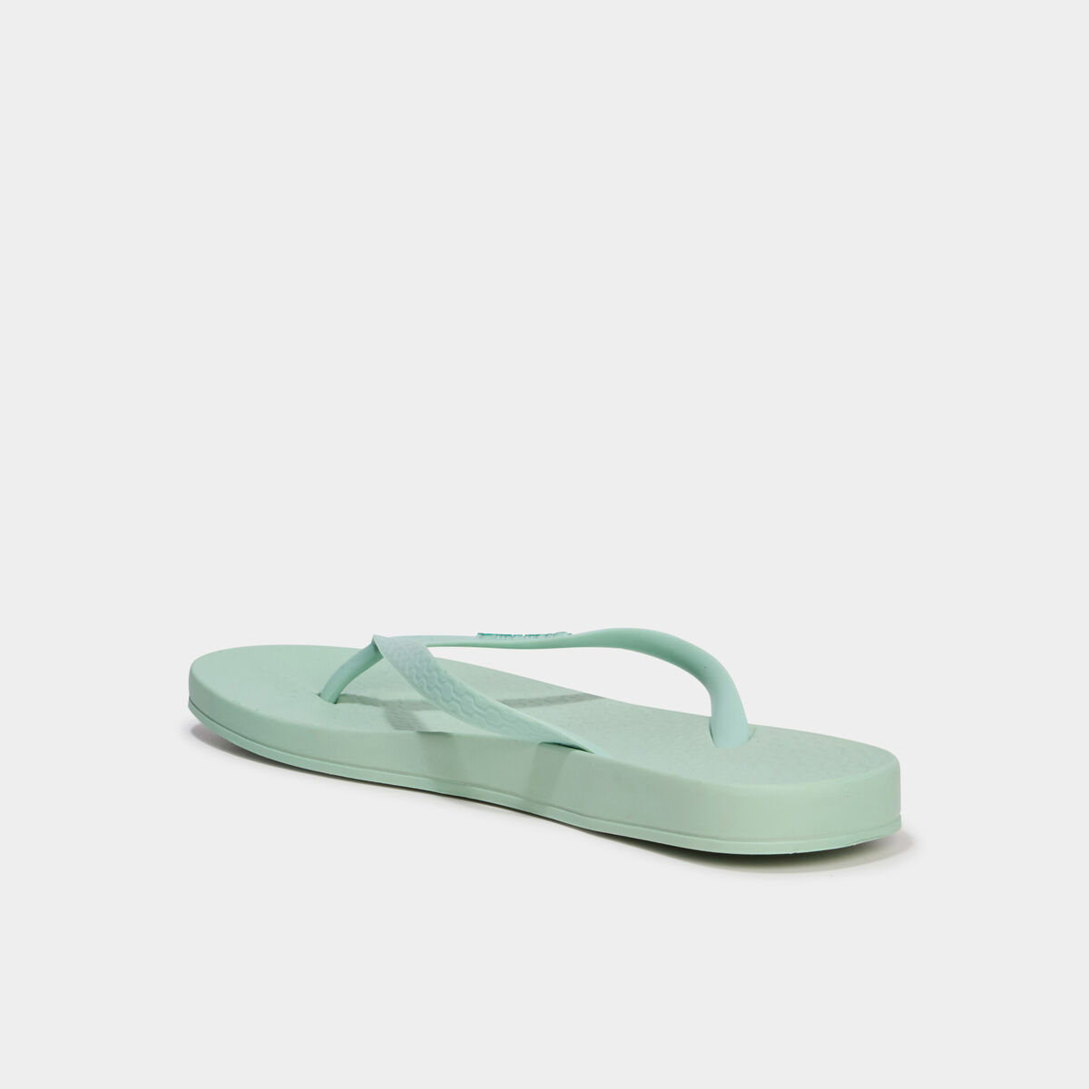 Tongs vert pastel femme