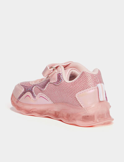 Baskets running lumineuses Stitch rose fille