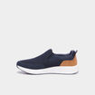 Baskets semelles &eacute;paisses bleu marine homme