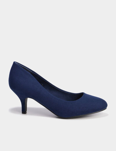 Escarpins à talons bleu marine femme
