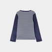 Ensemble de pyjama effet velours bleu marine gar&ccedil;on