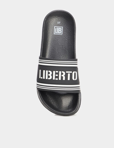 Claquettes Liberto noir garçon