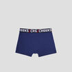 Lot 3 boxers coton Creeks bleu homme