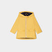 Parka à capuche jaune bébé garçon