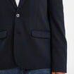 Veste costume boutonnée 1 poche buste bleu foncé homme
