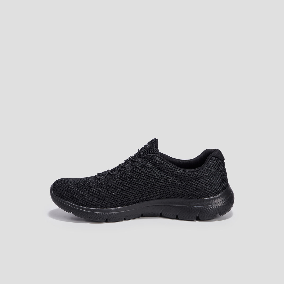 Runnings &agrave; lacets Skechers Summits noir femme