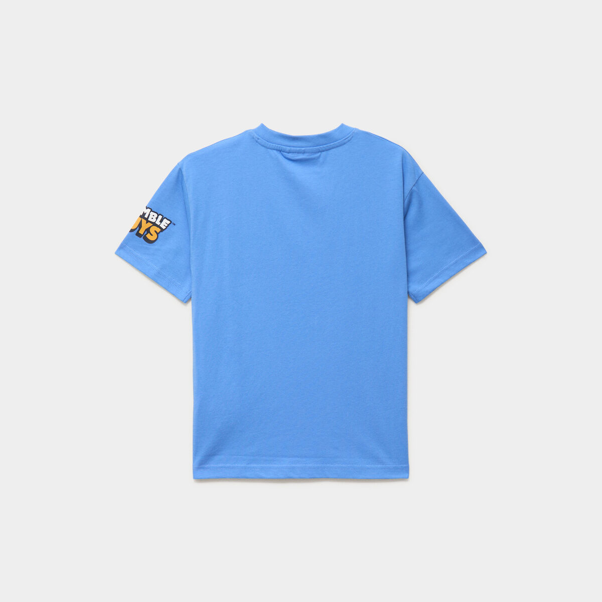 T-shirt col rond coton Stumble Guys bleu gar&ccedil;on