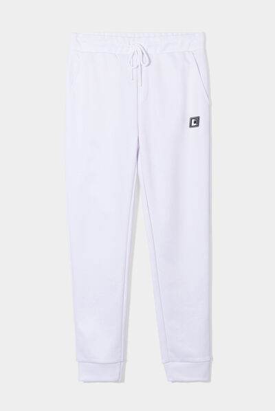 Pantalon de jogging slim Liberto blanc homme