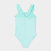 Maillot de bain 1 pi&egrave;ce &agrave; paillettes vert fille