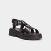 Sandales en cuir Liberto noir femme