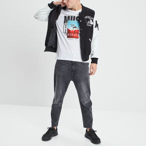 t shirt manches longues blanc homme T-shirt manches longues blanc homme