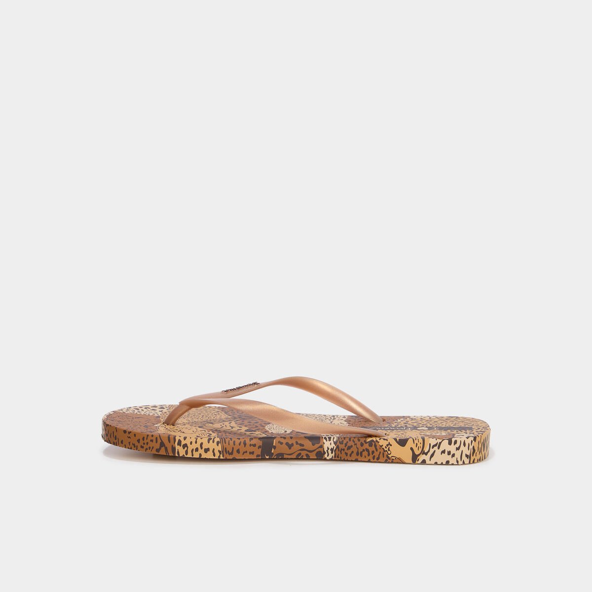 Tongs noir femme