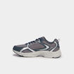 Baskets running lacets &eacute;lastiqu&eacute;s bleu homme