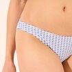 Bas de maillot de bain bleu femme