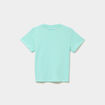 T-shirt coton manches courtes Minnie vert clair fille