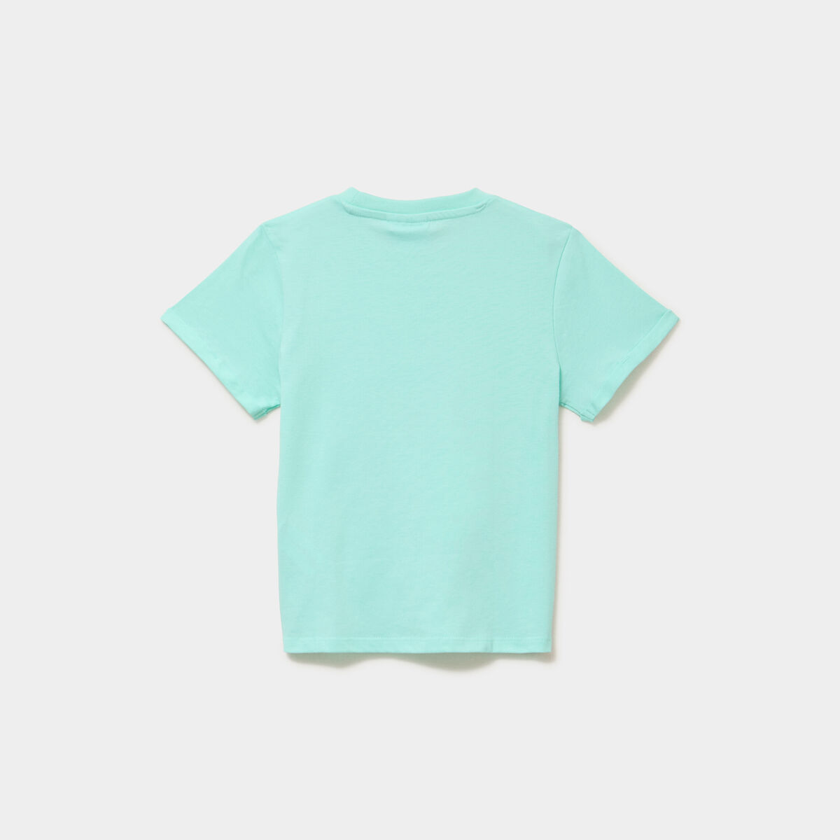 T-shirt coton manches courtes Minnie vert clair fille