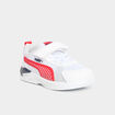 Baskets running &agrave; scratchs Puma rouge gar&ccedil;on